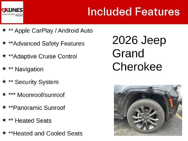 Used 2026 Jeep Grand Cherokee Limited AWD/4WD image 4