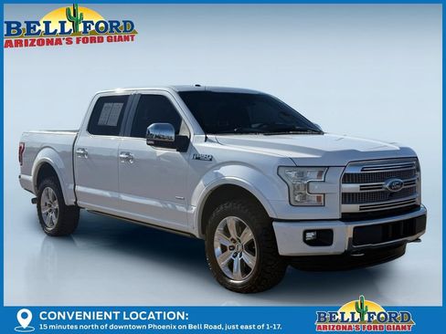 Used 2015 Ford F150 Platinum w/ Equipment Group 701A Luxury AWD/4WD image 4