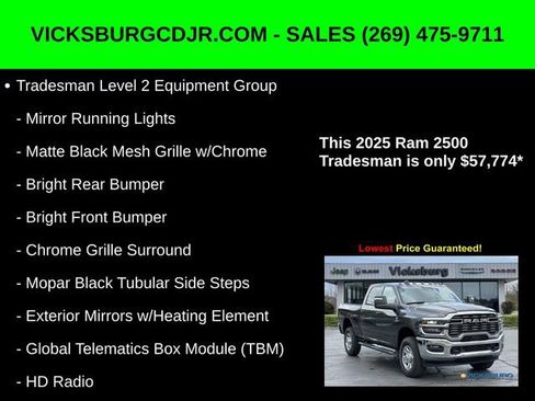 New 2025 RAM 2500 Tradesman image 22