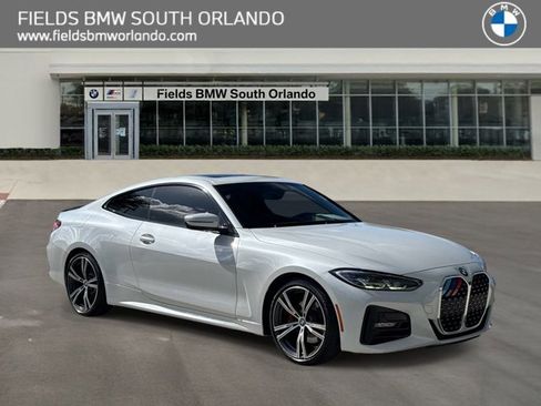 Used 2021 BMW 430i Coupe w/ M Sport Package RWD image 1