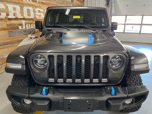 Used 2021 Jeep Wrangler Unlimited Rubicon 4xe w/ Steel Bumper Group image 7