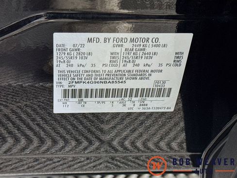 Used 2022 Ford Edge SE w/ Black Appearance Package image 33