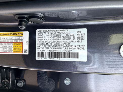 Used 2021 Honda Pilot Special Edition image 19