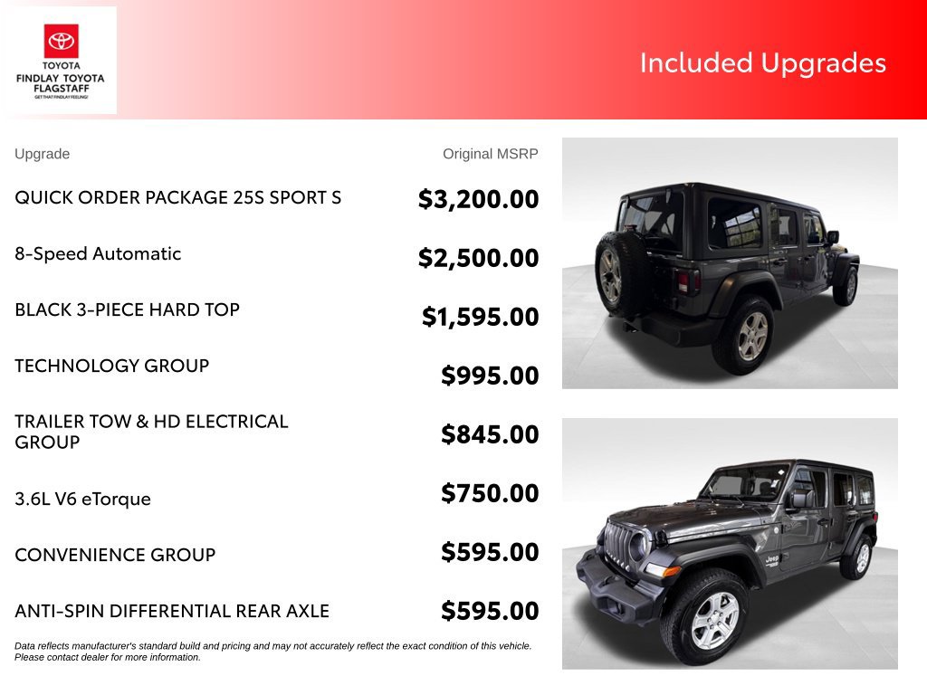 Used 2021 Jeep Wrangler Unlimited Sport AWD/4WD image 5