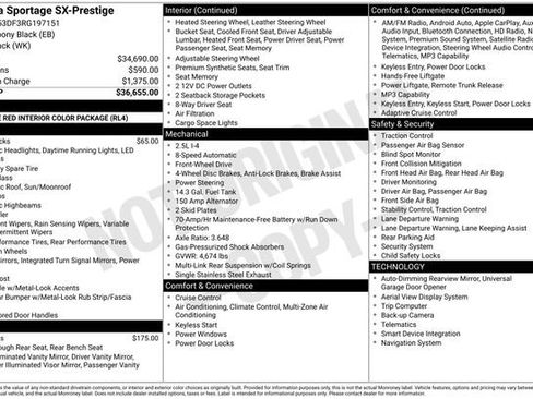 Used 2024 Kia Sportage SX FWD image 15