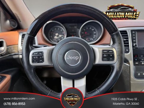 Used 2012 Jeep Grand Cherokee Overland Summit AWD/4WD image 25