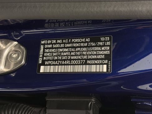 Certified 2024 Porsche Panamera 4 image 65