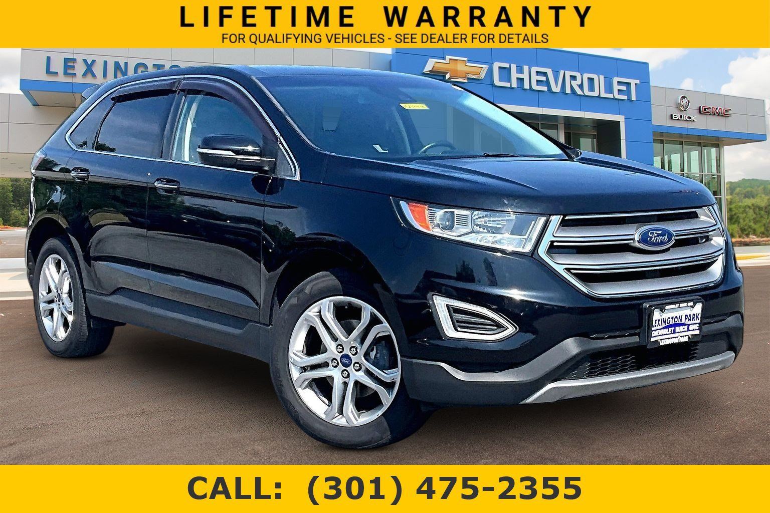 Used 2018 Ford Edge Titanium w/ Ford Safe & Smart Package FWD image 1