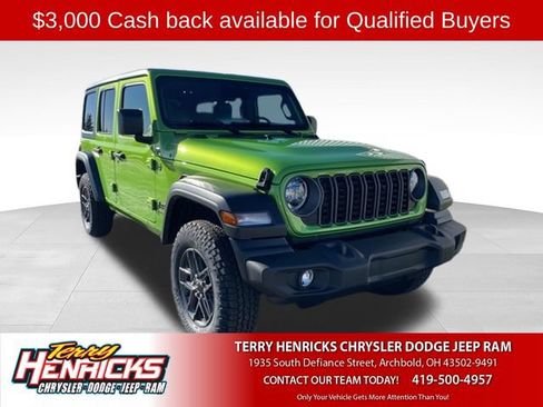 New 2026 Jeep Wrangler Unlimited Sport AWD/4WD image 1