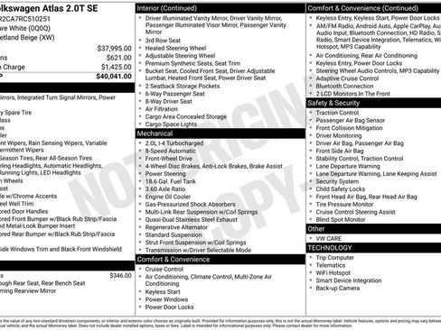 Used 2024 Volkswagen Atlas SE FWD image 7