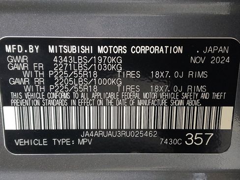 Used 2024 Mitsubishi Outlander Sport AWD image 33