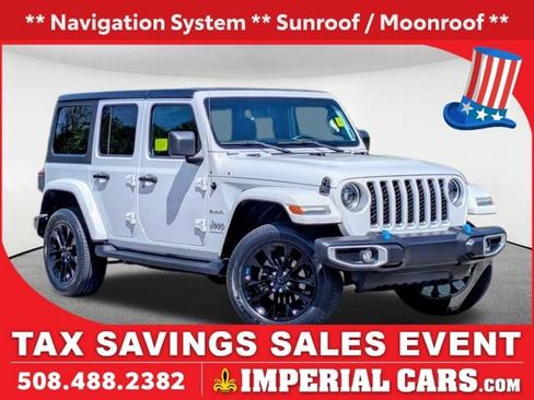 Used 2023 Jeep Wrangler Unlimited Sahara w/ Cold Weather Group AWD/4WD image 1