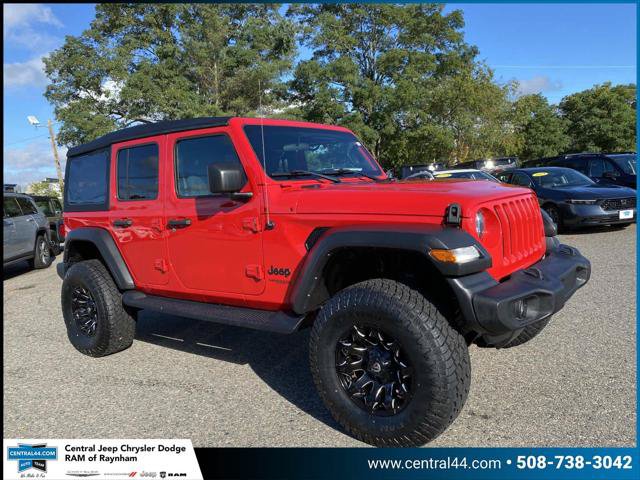 Certified 2022 Jeep Wrangler Unlimited Sport AWD/4WD image 1
