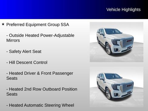 Used 2021 GMC Yukon Denali w/ LPO, Illumination Package AWD/4WD image 16