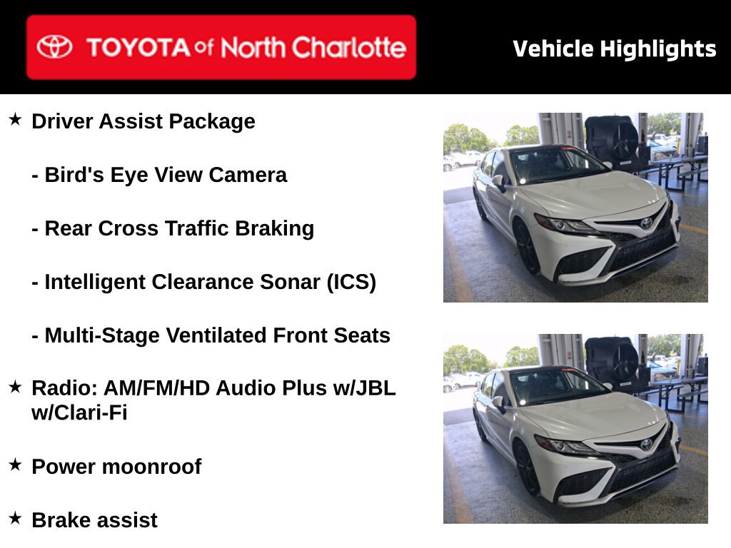 Used 2021 Toyota Camry XSE w/ Driver Assist Package FWD image 8
