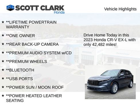 Used 2023 Honda CR-V EX-L image 11