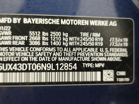 Used 2022 BMW X4 M40i w/ Premium Package AWD/4WD image 20