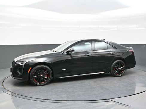 New 2025 Cadillac CT4 V w/ LPO, Red Accent Package AWD/4WD image 3