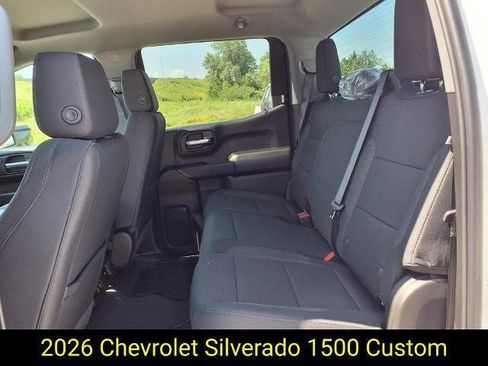 New 2026 Chevrolet Silverado 1500 Custom w/ Turbomax Blackout Package AWD/4WD image 10