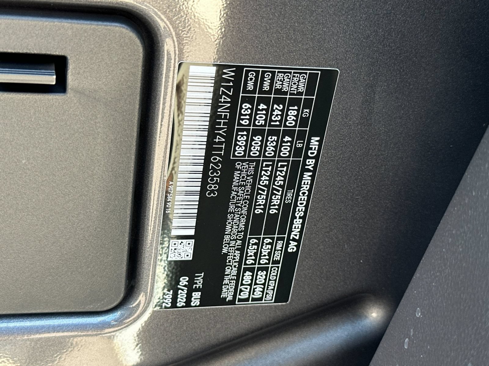 New 2026 Mercedes-Benz Sprinter 2500 image 32