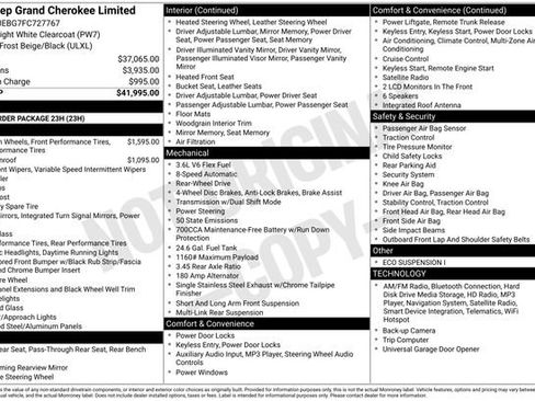 Used 2015 Jeep Grand Cherokee Limited image 11