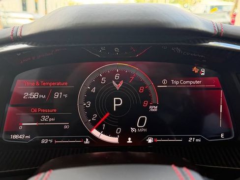 Used 2024 Chevrolet Corvette Z06 w/ Stealth Interior Trim Package RWD image 12