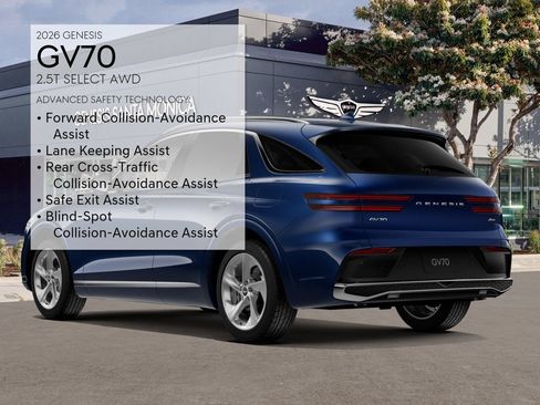 New 2026 Genesis GV70 2.5T Select AWD/4WD image 7