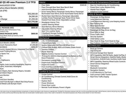 Used 2025 Audi Q5 Premium w/ Convenience Package AWD/4WD image 4