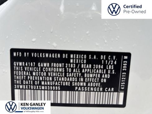 Used 2025 Volkswagen Jetta Sport FWD image 6
