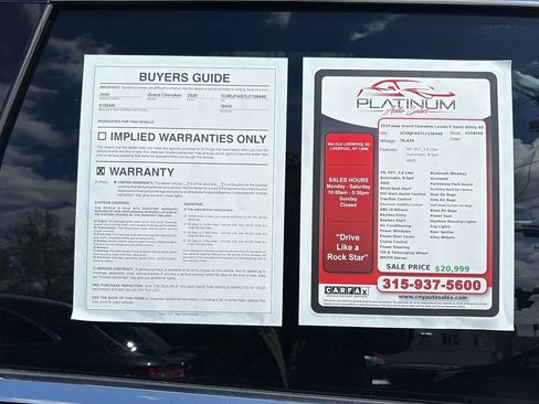 Used 2020 Jeep Grand Cherokee Laredo w/ Security & Convenience Group AWD/4WD image 9