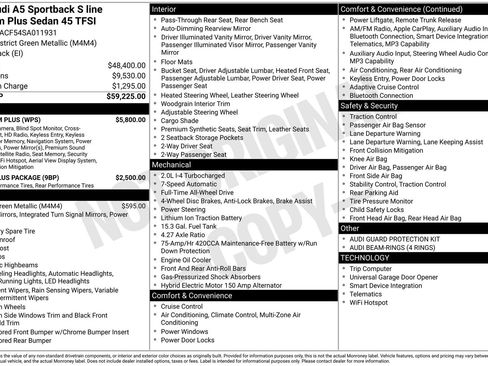 Certified 2025 Audi A5 2.0T Premium Plus w/ Premium Plus image 42