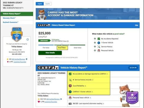 Used 2022 Subaru Legacy Touring XT image 12