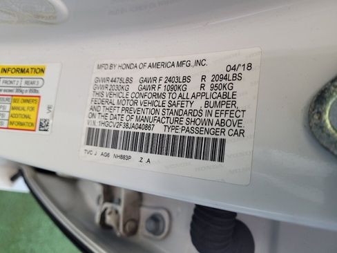 Used 2018 Honda Accord Sport image 33