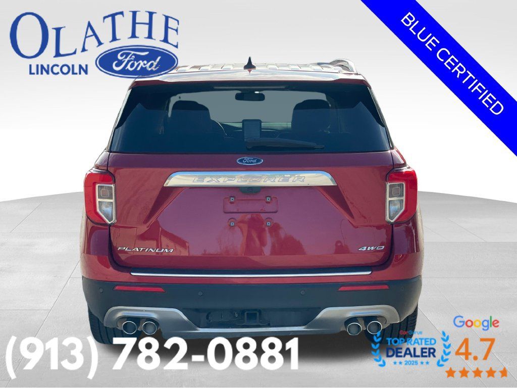 Certified 2024 Ford Explorer Platinum w/ Technology Package AWD/4WD image 5