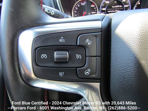 Used 2024 Chevrolet Blazer RS w/ Enhanced Convenience Package AWD/4WD image 32