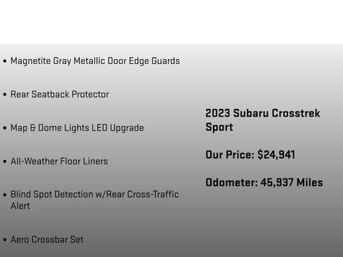 Used 2023 Subaru Crosstrek 2.5i Sport image 18