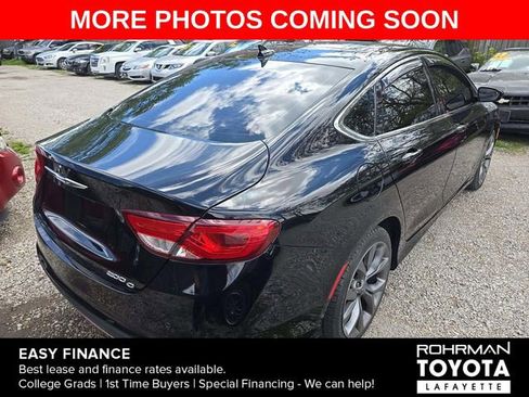 Used 2016 Chrysler 200 C w/ Navigation & Sound Group I FWD image 3