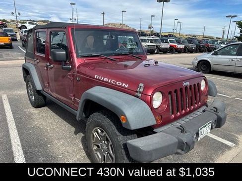 Used 2013 Jeep Wrangler Unlimited Rubicon w/ Connectivity Group AWD/4WD image 3