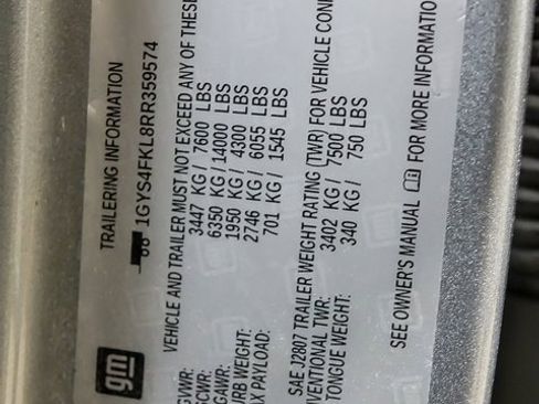 Certified 2024 Cadillac Escalade Sport w/ LPO, ONYX Package image 31