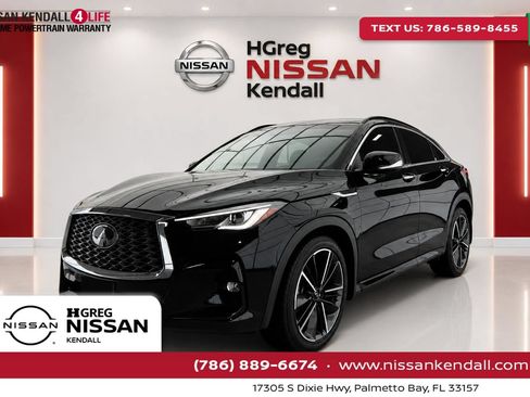 Used 2023 INFINITI QX55 Luxe w/ Cargo Package AWD/4WD image 1