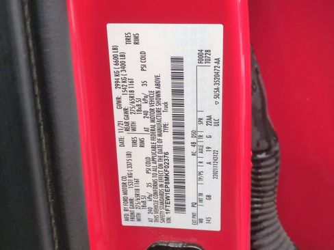 Used 2021 Ford F150 XL w/ STX Appearance Package image 32