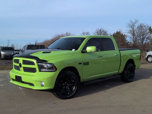 Used 2017 RAM 1500 Sport w/ Sublime Green Sport Package image 1
