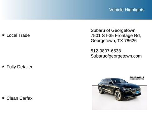 Used 2019 Audi e-tron Prestige w/ Prestige Package image 10