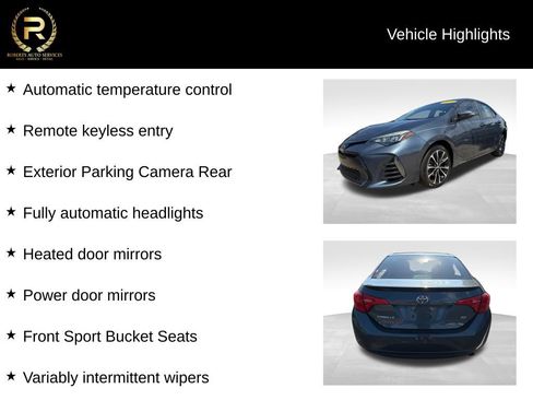 Used 2019 Toyota Corolla SE FWD image 9