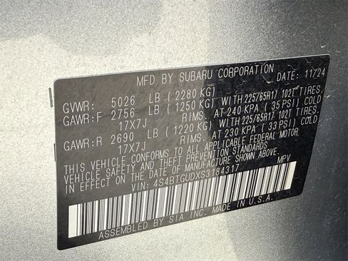 Used 2025 Subaru Outback Wilderness image 29