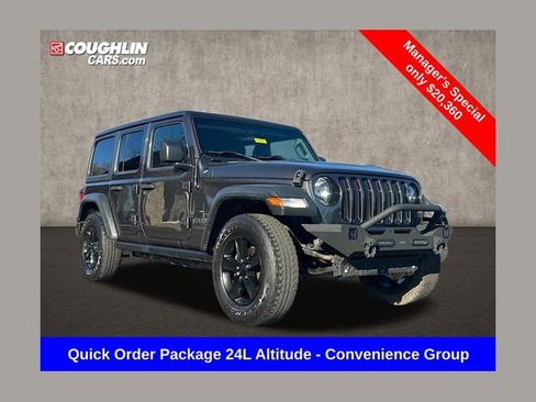 Used 2020 Jeep Wrangler Unlimited Sport image 1