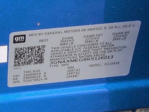 Used 2024 Chevrolet Equinox RS FWD image 24