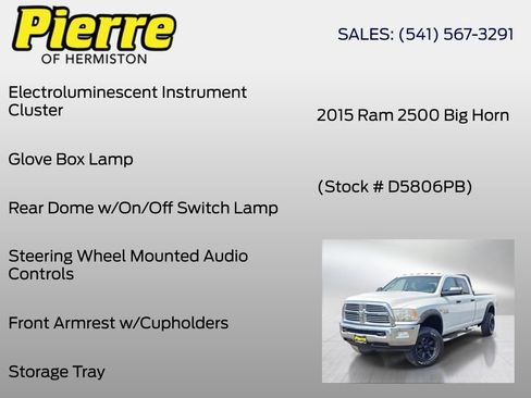 Used 2015 RAM 2500 SLT w/ Protection Group AWD/4WD image 30