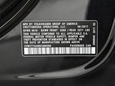 Used 2017 Volkswagen Passat 1.8T SEL Premium image 25