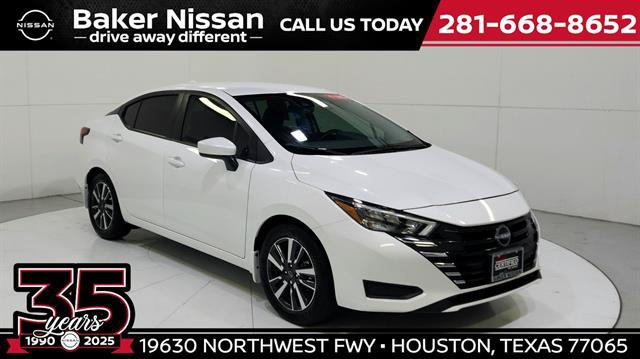 Certified 2025 Nissan Versa SV w/ Trunk Package FWD image 1